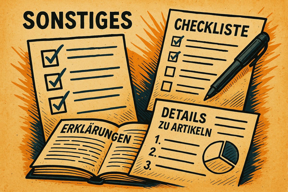 Sonstiges