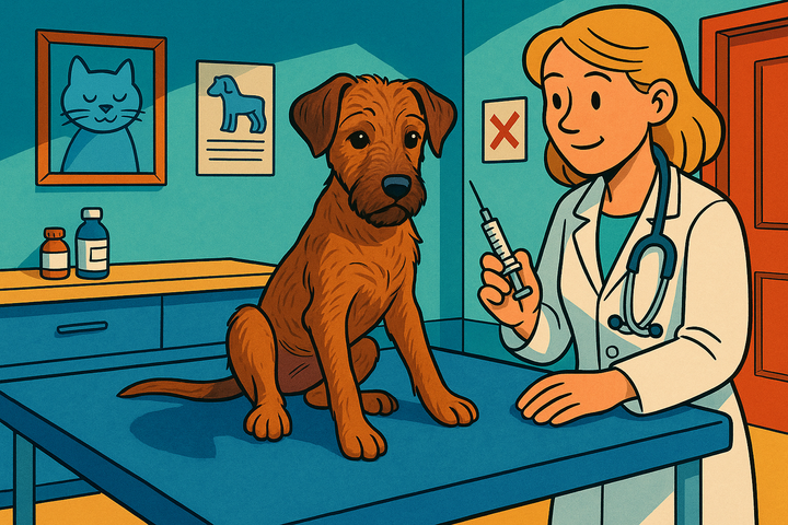 🐾 Ein Tag beim Tierarzt – erzählt von Buffy & Sean