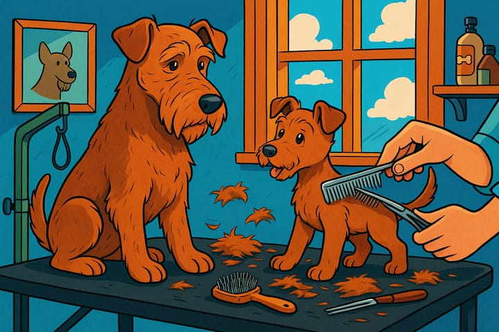 Buffy & Sean erzählen: Trimmen – Wellness zu Hause (oder so...) 🐾