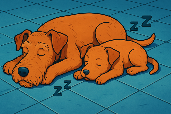 Buffy & Sean erzählen: Heißer Sommertag und der große Mittagsschlaf 🐾