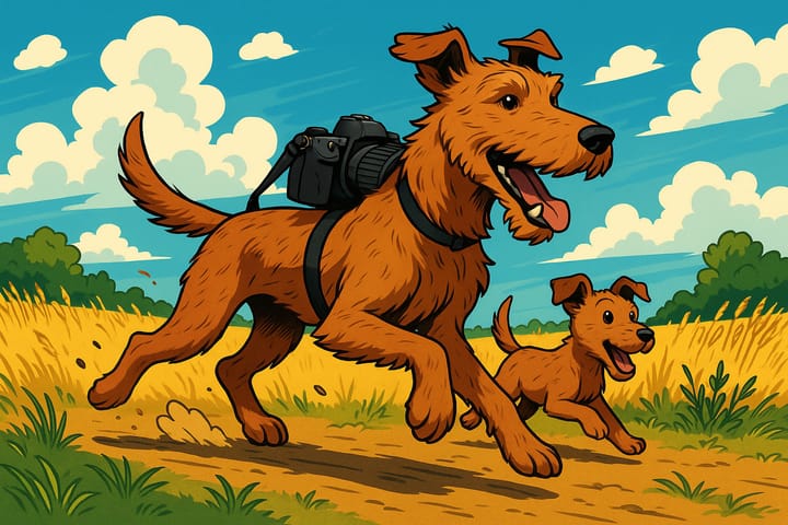 Buffy & Sean: Heute ist Sean der Kamerahund 🐾