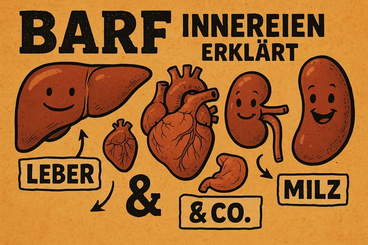 BARF für Fortgeschrittene: Innereien erklärt (Leber, Niere & Co.) 🍲