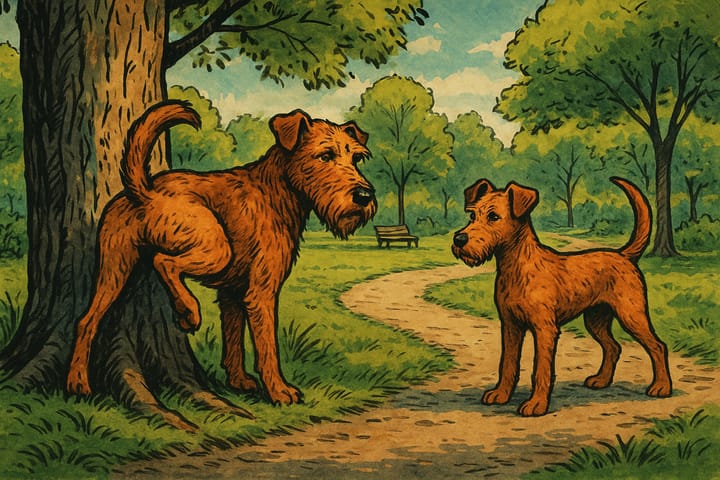 Tag 205: Markieren & Koten – was wir wirklich daraus lesen können 🐾 (bei Rüden und Hündinnen)