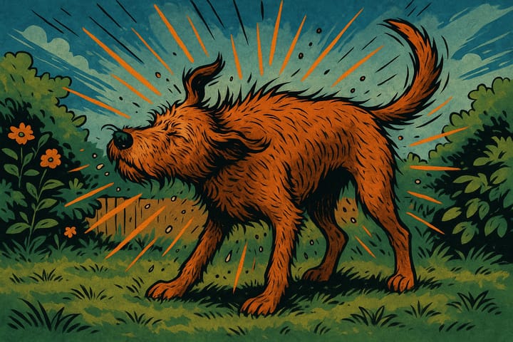 Tag 225: Schütteln – nur zum Trocknen? Oder steckt da mehr dahinter? 🐾