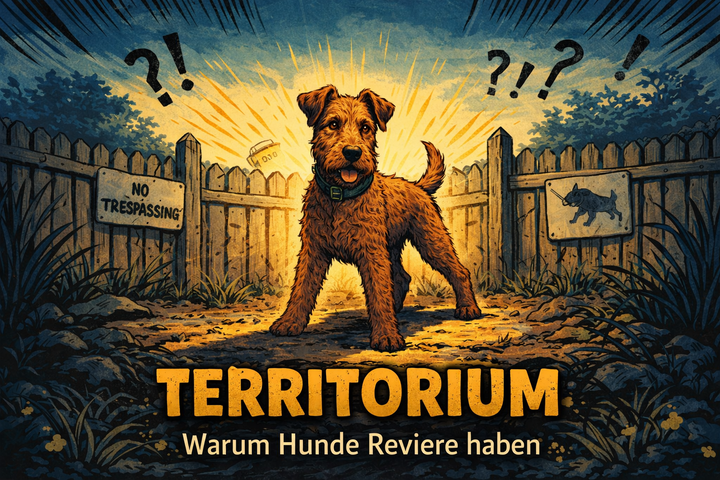Tag 257: Territorium: Warum Hunde Reviere haben – und wie sie sie „einzeichnen“ 🐾