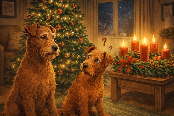 Buffy und Sean erzählen: Grünzeug im Wohnzimmer 🎄🐾