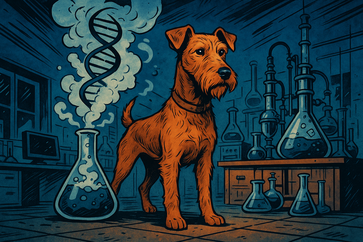 Tag 250: Gentests beim Hund: Wann sie Sinn machen – und warum sie beim Irish Terrier in der Zucht Pflicht sind 🐾