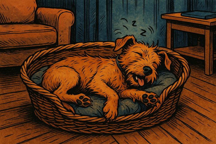 Tag 251: REM-Zucken im Schlaf: Normaler Hundetraum – und wann wir einfach lächeln 🐾