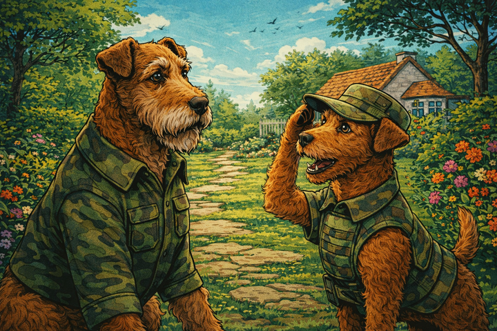 Buffy und Sean erzählen: Garten Sheriff