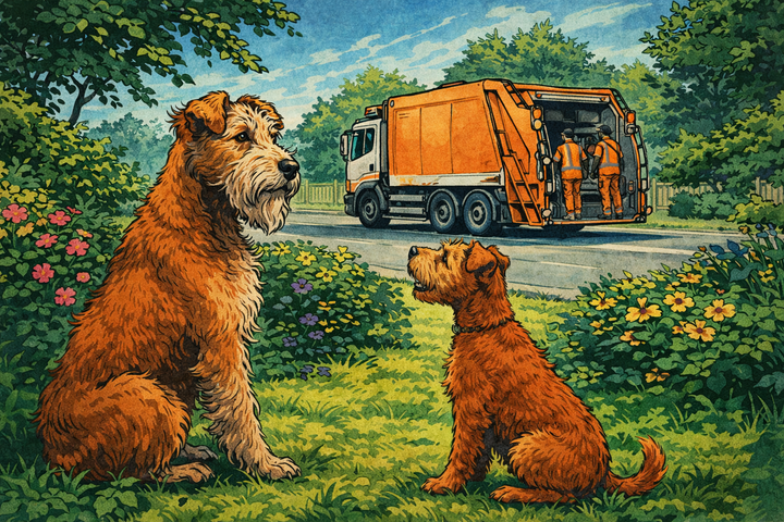 Buffy und Sean erzählen: Wenn der Müllman zweimal klingelt 🐾