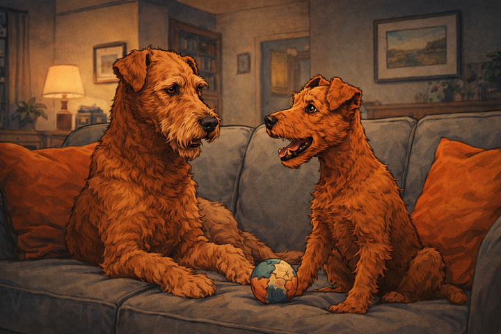 Tag 314: Couch-Diskussionen: Von „Spiel jetzt!“ bis „Nicht jetzt!“ – Dialoge in Knurr & Blicken 🐾