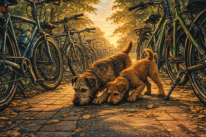 Buffy und Sean erzählen: Probleme auf dem Fahrradweg 🐾