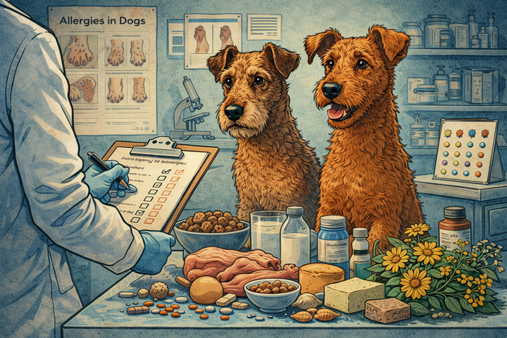 Tag 343: Allergien beim Hund: Was man tun kann (und warum es oft nicht so leicht ist) 🐾
